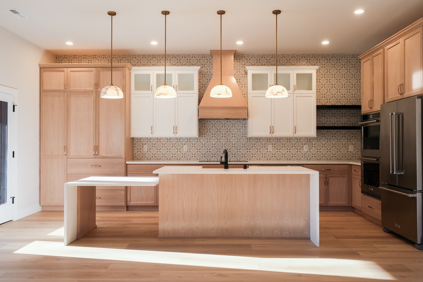 Semi-custom kitchen cabinets